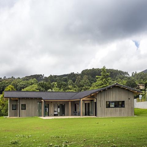 PASIVO, MADERA, SOSTENIBILIDAD, BAJO IMPACTO AMBIENTAL, MATERIALES NATURALES, ENTRAMADO, MARURI, SATE, FACHADA VENTILADA